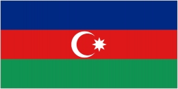 Azerbaijan Flag