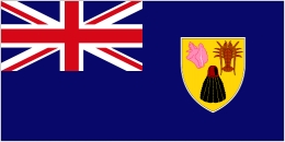 The Turks & Caicos Islands Flag